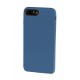 Skin cover in similpelle - Apple iPhone 7 Plus - blu