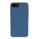 Skin cover in similpelle - Apple iPhone 7 Plus - blu