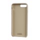 Skin cover in similpelle - Apple iPhone 7 Plus - Oro