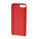 Skin cover in similpelle - Apple iPhone 7 Plus - rosso