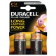 Duracell Plus Power mezza torcia C 2 pz