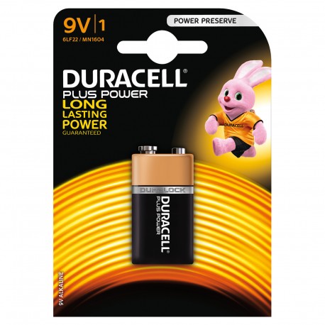 Duracell Plus Power 9 V 1 pezzo