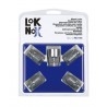 Dadi conici kit 4 pz - Lok-Nox - F060-F110