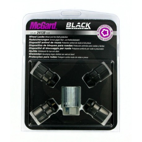 Dadi conici kit 4 pz - Black Edition - F020