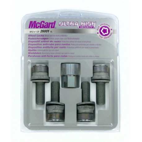 Bulloni piatti con rondella kit 4 pz - Ultra High Security - D020