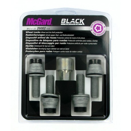 Bulloni piatti con rondella kit 4 pz - Black Edition - D010