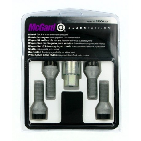 Bulloni conici kit 4 pz - Black Edition - A350