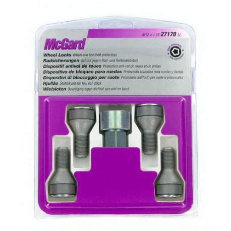 Bulloni conici kit 4 pz - Ultra High Security - A050