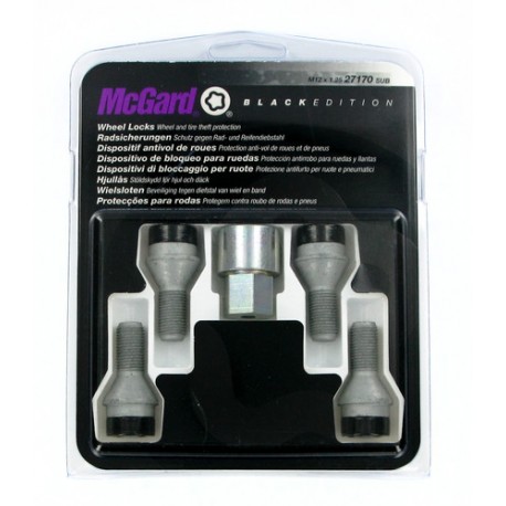 Bulloni conici kit 4 pz - Black Edition - A050