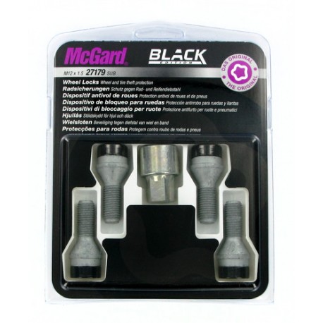 Bulloni conici kit 4 pz - Black Edition - A120