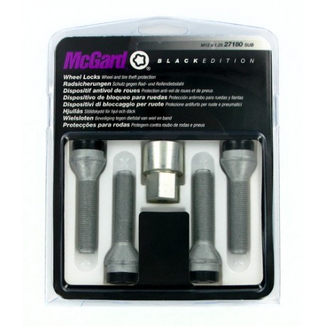 Bulloni conici kit 4 pz - Black Edition - A080