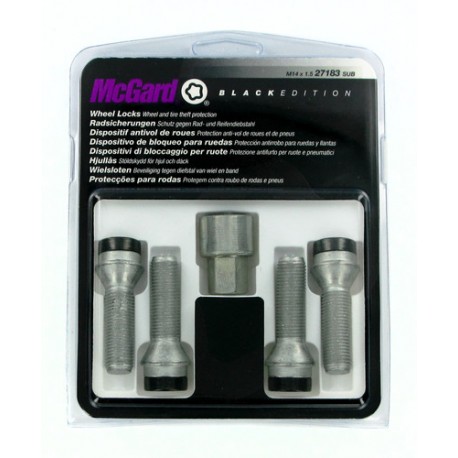 Bulloni conici kit 4 pz - Black Edition - A320