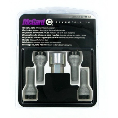 Bulloni conici kit 4 pz - Black Edition - A210