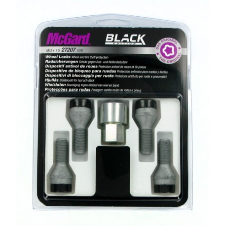 Bulloni conici kit 4 pz - Black Edition - A190