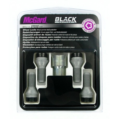 Bulloni conici kit 4 pz - Black Edition - A280