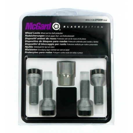 Bulloni conici kit 4 pz - Black Edition - A230