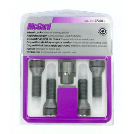 Bulloni conici kit 4 pz - Ultra High Security - A240