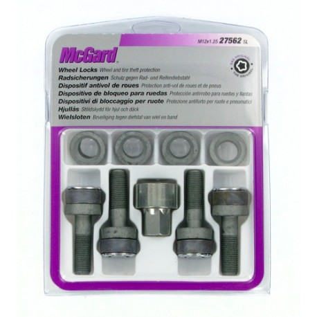 Bulloni con rondella conica kit 4 pz - Ultra High Security - C010