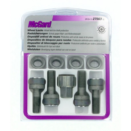 Bulloni con rondella conica kit 4 pz - Ultra High Security - C020