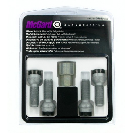 Bulloni sferici kit 4 pz - Black Edition - E110