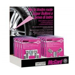 Espositore da banco per 10 confezioni McGard
