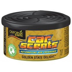 Espositore con 12 deodoranti Car Scents - Golden state delight