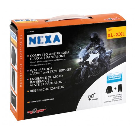 Nexa completo antipioggia giacca e pantalone - 2 XL-XXL