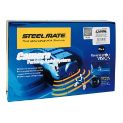 PTSV402 kit 4 sensori parcheggio con telecamera e monitor 12V