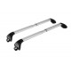 Snap-Fit Alu Coppia barre portatutto telescopiche in alluminio misura 1 - 80-111 cm