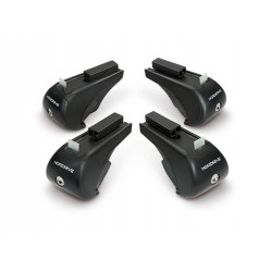 Rail-Kit Steel kit 4 piedi per barre in acciaio