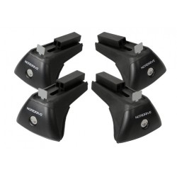 In-Rail Kit Alu 4 piedi per barre in alluminio