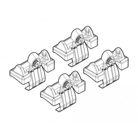 Nordrive Kit attacchi per barre portatutto codice 9