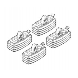 Nordrive Kit attacchi per barre portatutto codice 20