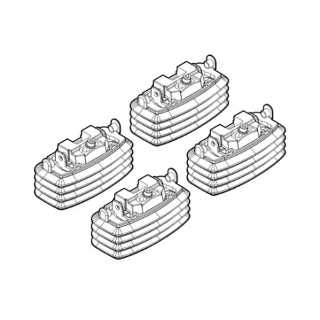 Nordrive Kit attacchi per barre portatutto codice 27