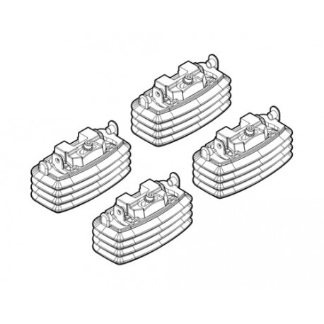 Nordrive Kit attacchi per barre portatutto codice 30