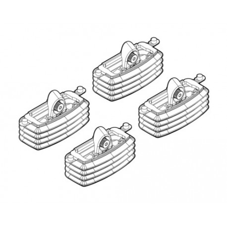 Nordrive Kit attacchi per barre portatutto codice 31