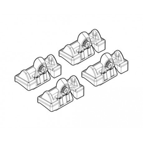 Nordrive Kit attacchi per barre portatutto codice 47