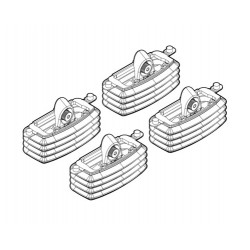 Nordrive Kit attacchi per barre portatutto codice 53