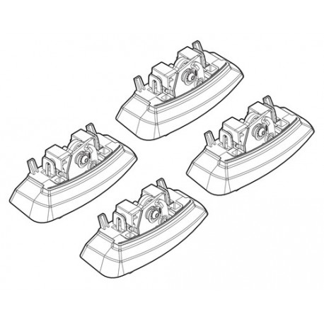 Nordrive Kit attacchi per barre portatutto codice 134