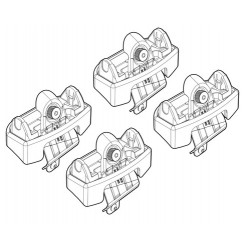 Nordrive Kit attacchi per barre portatutto codice 151