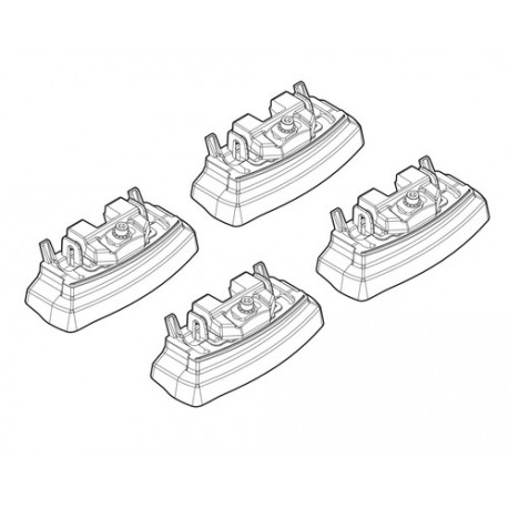 Nordrive Kit attacchi per barre portatutto codice 152