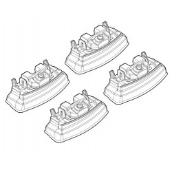 Nordrive Kit attacchi per barre portatutto codice 153