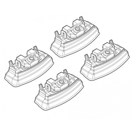 Nordrive Kit attacchi per barre portatutto codice 153