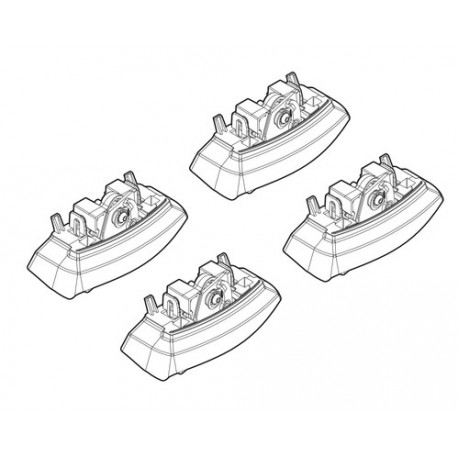 Nordrive Kit attacchi per barre portatutto codice 154