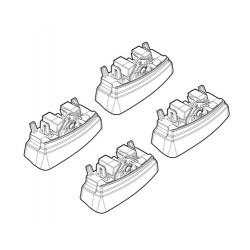 Nordrive Kit attacchi per barre portatutto codice 156