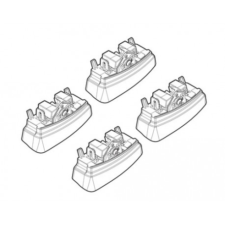 Nordrive Kit attacchi per barre portatutto codice 156