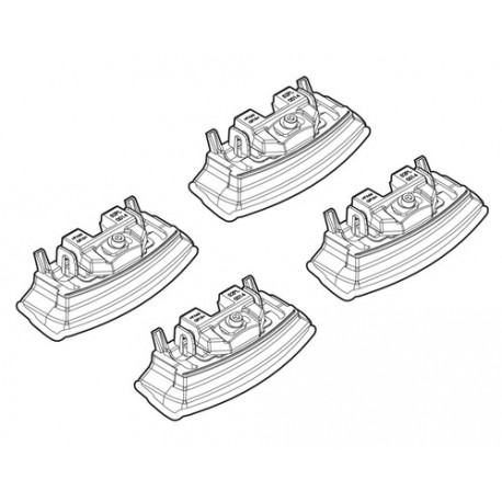 Nordrive Kit attacchi per barre portatutto codice 165