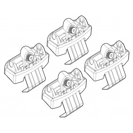 Nordrive Kit attacchi per barre portatutto codice 178