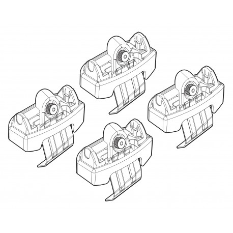 Nordrive Kit attacchi per barre portatutto codice 196