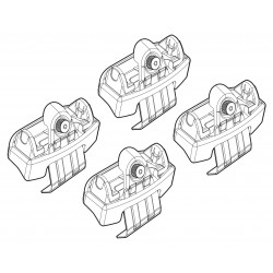 Nordrive kit attacchi barre portatutto cod 197